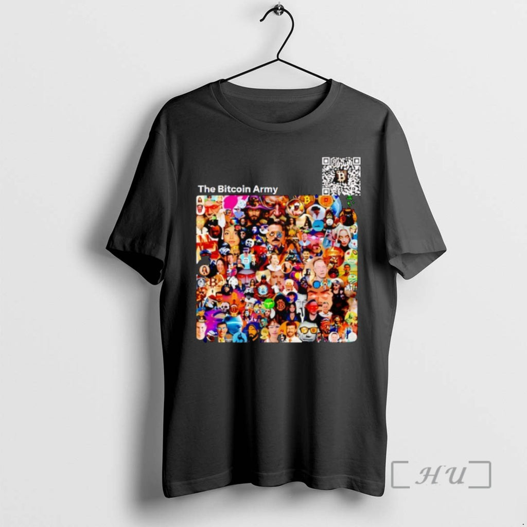 Officials The Bitcoin Army Qr Shirts Sweater