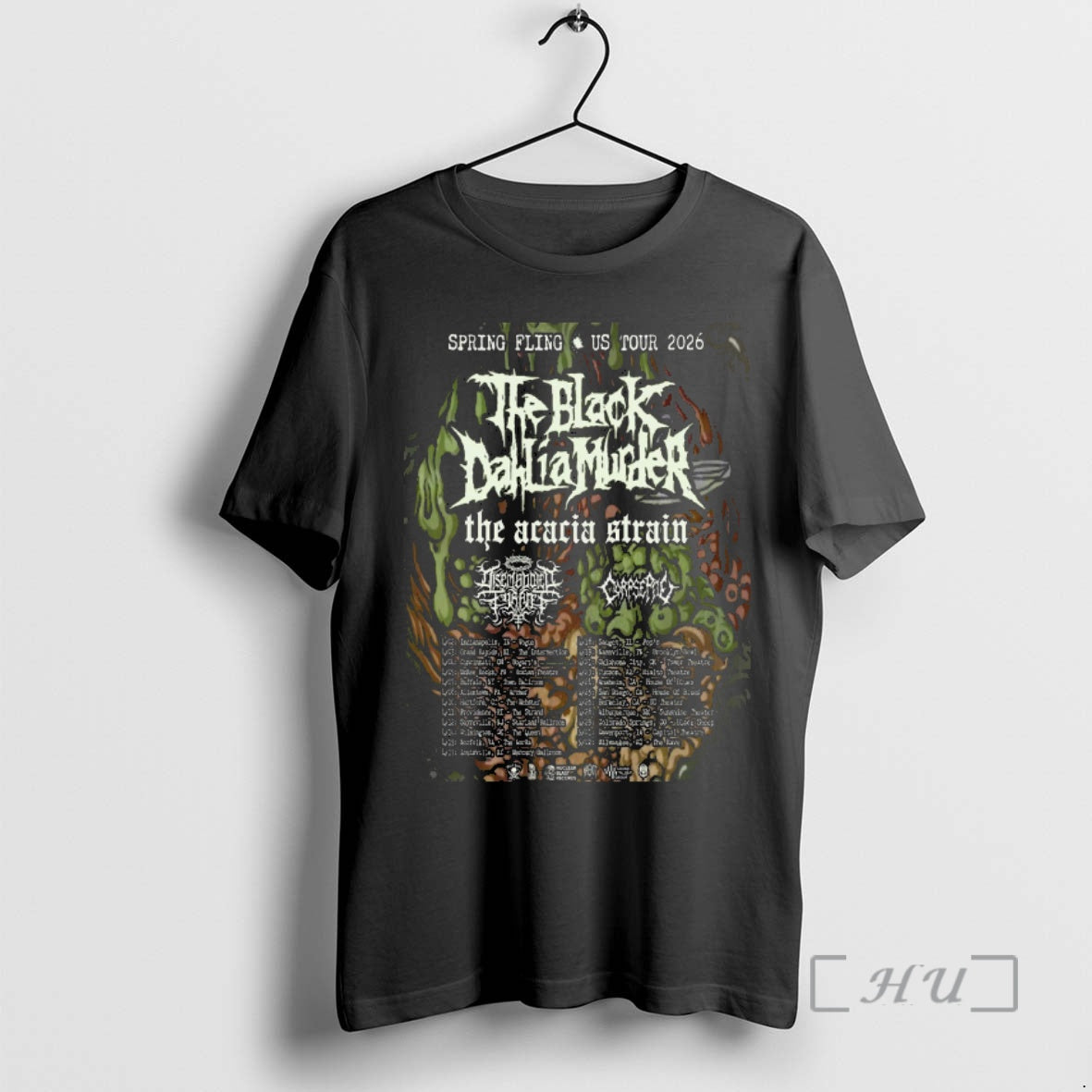 Officials Black Dahlia Murder Spring Fling Us Tour 2026