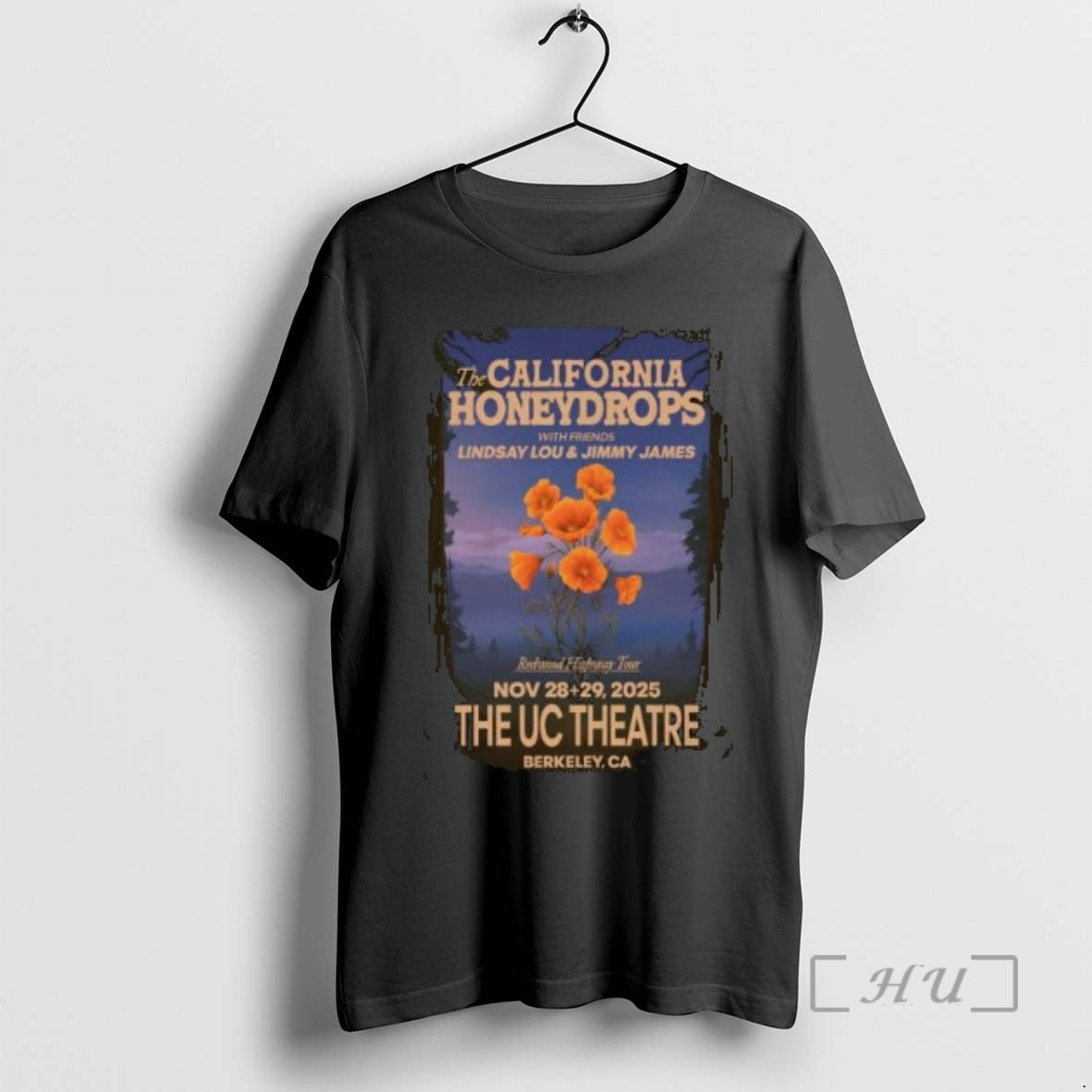 Officials California Honeydrops Berkeley Ca November 28 29 2025 Concert Circle Black