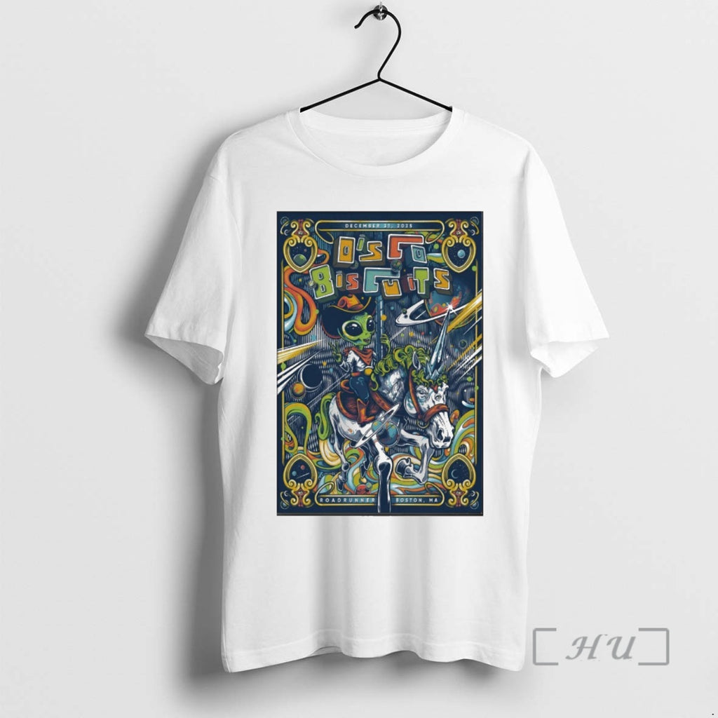 Officials The Disco Biscuits Boston Nye December 31 2025 Roadrunner Boston Ma Premium T Shirts