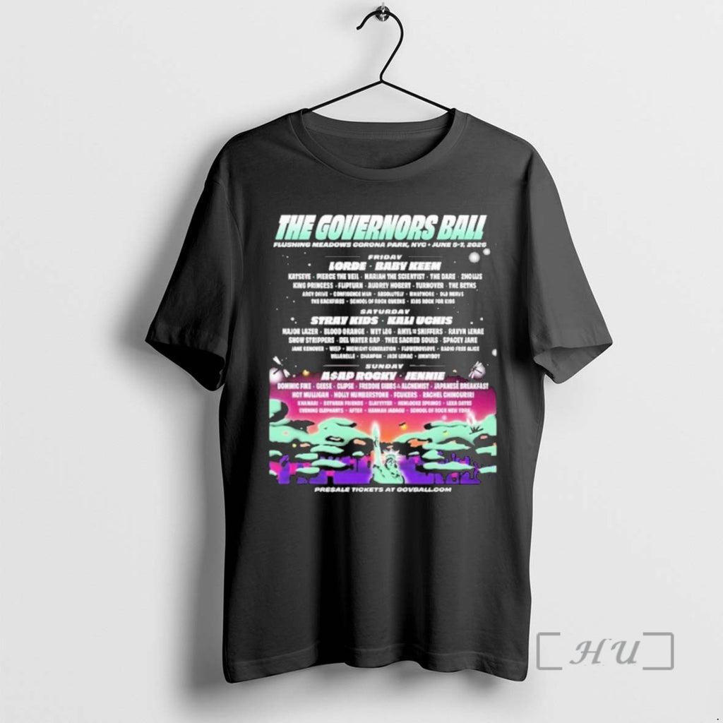 Officials The Governors Ball June 5 7 2026 Flushing Meadows Corona Park Nyc Premium