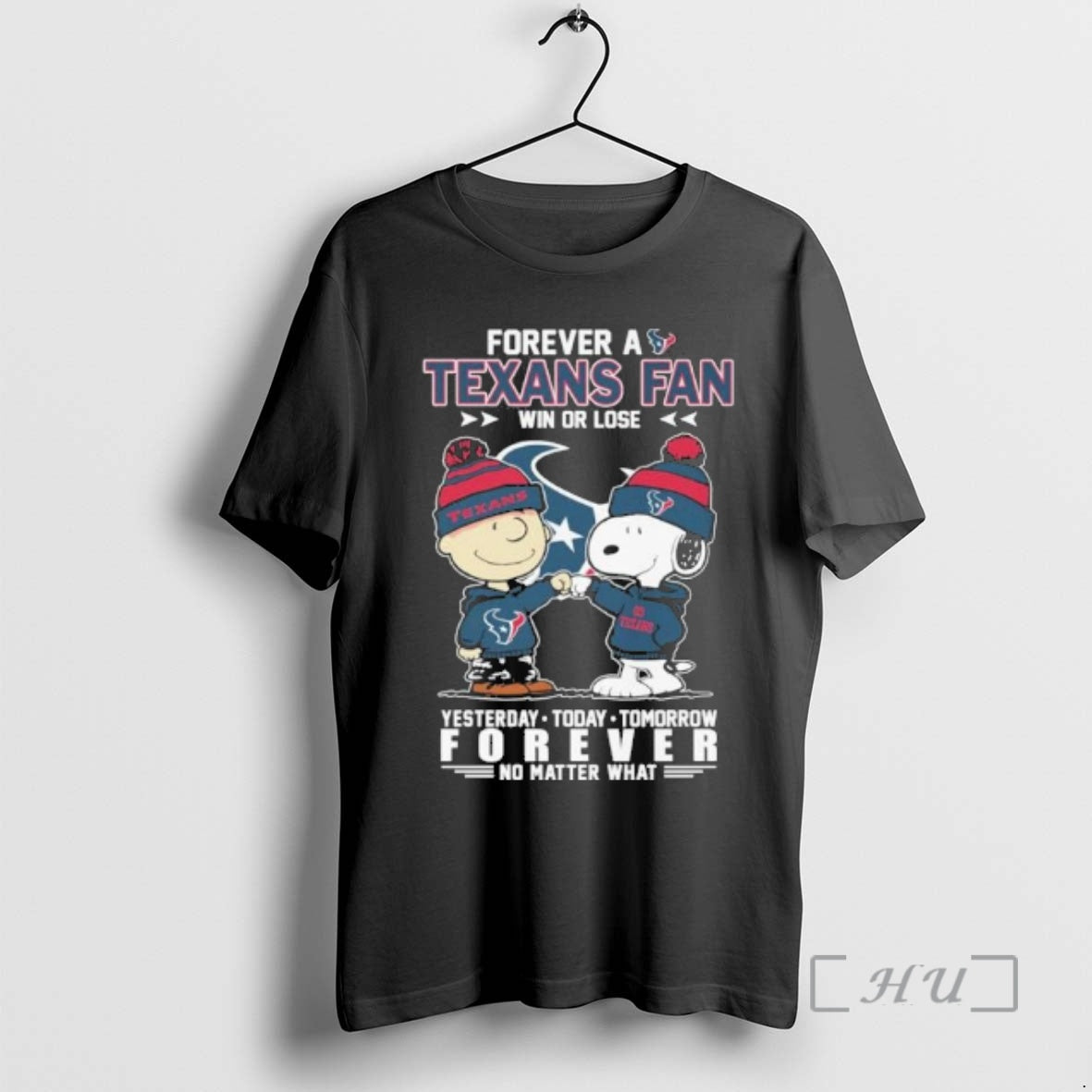 Officials Peanuts Fist Bump Forever Houston Texans Fan Win Lose
