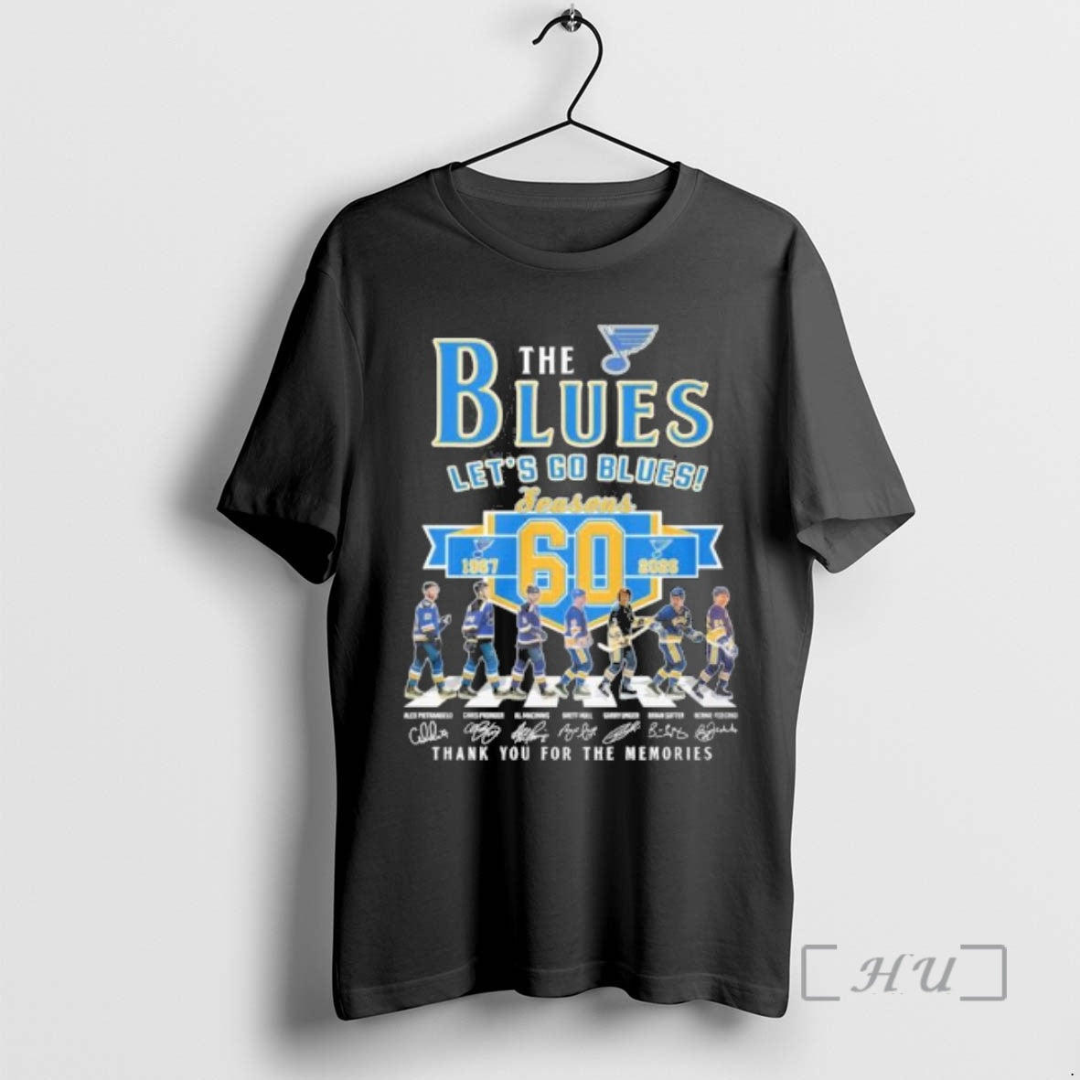 Officials St Louis Blues Abbey Road 60 Seasons 1967 2026 Lets Go Blues