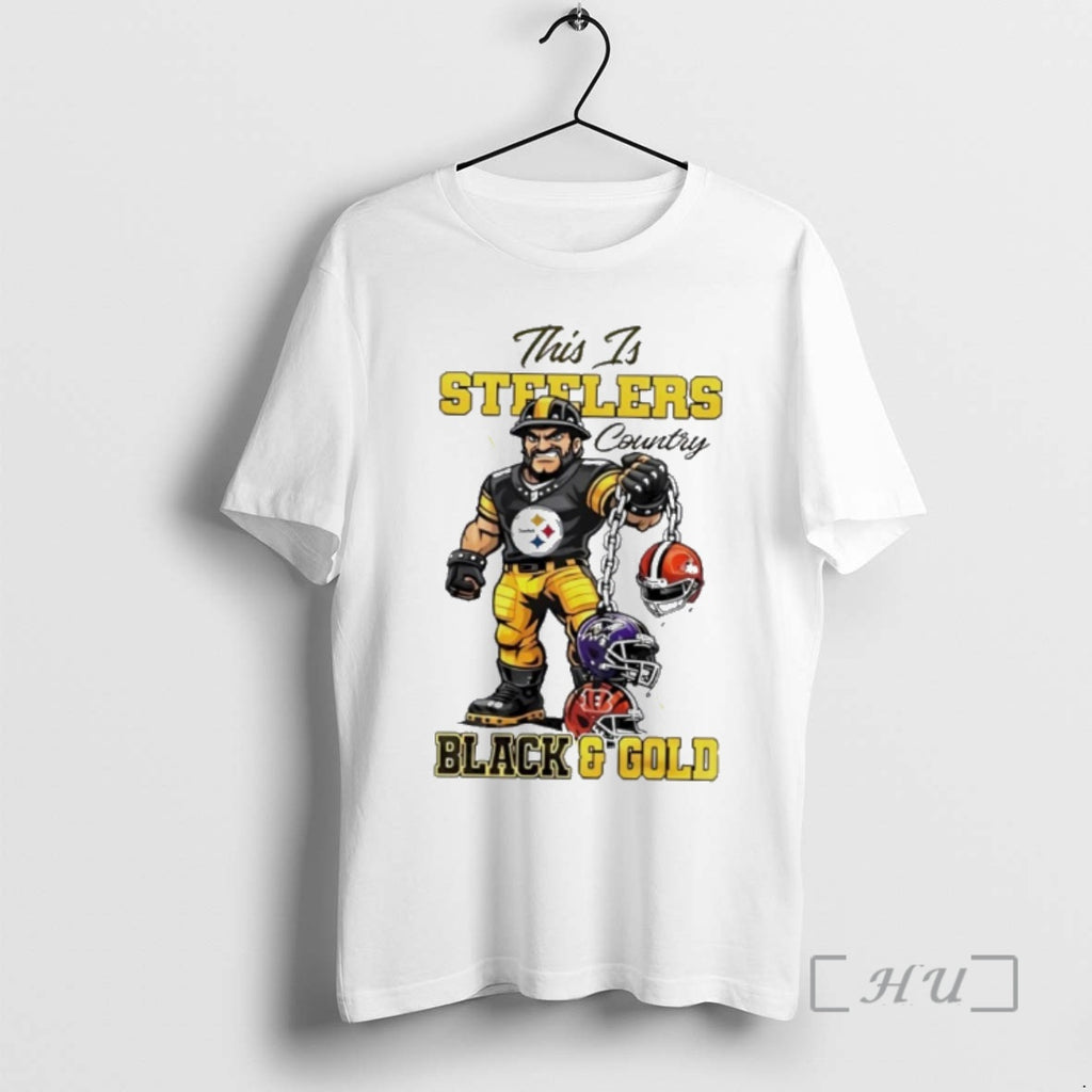 Officials This Is Steelers Country Black And Gold
