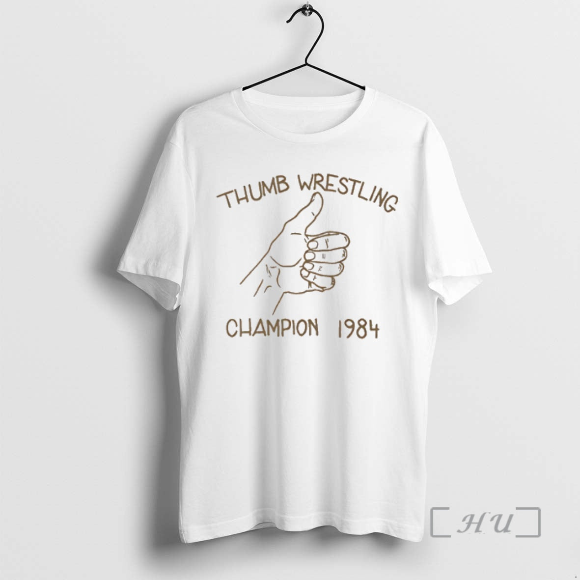 Officials Thumb Wrestling Champion 1984