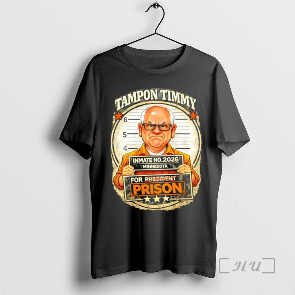 Officials Tim Walz Tampon Tim For Prison Inmate No