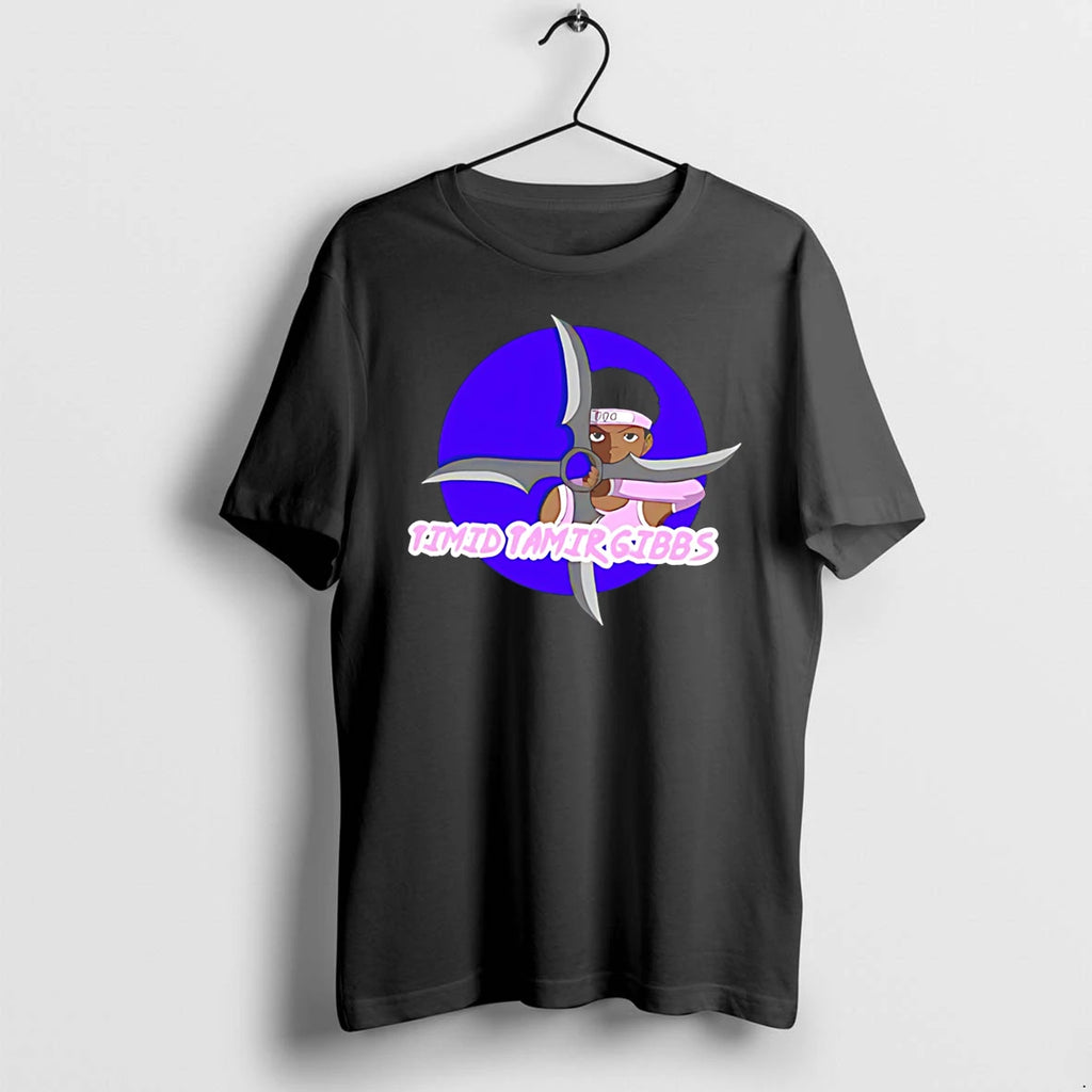 Officials Timid Tamir Gibbs Windmill Shuriken Graphic Tee Premium T Shirt