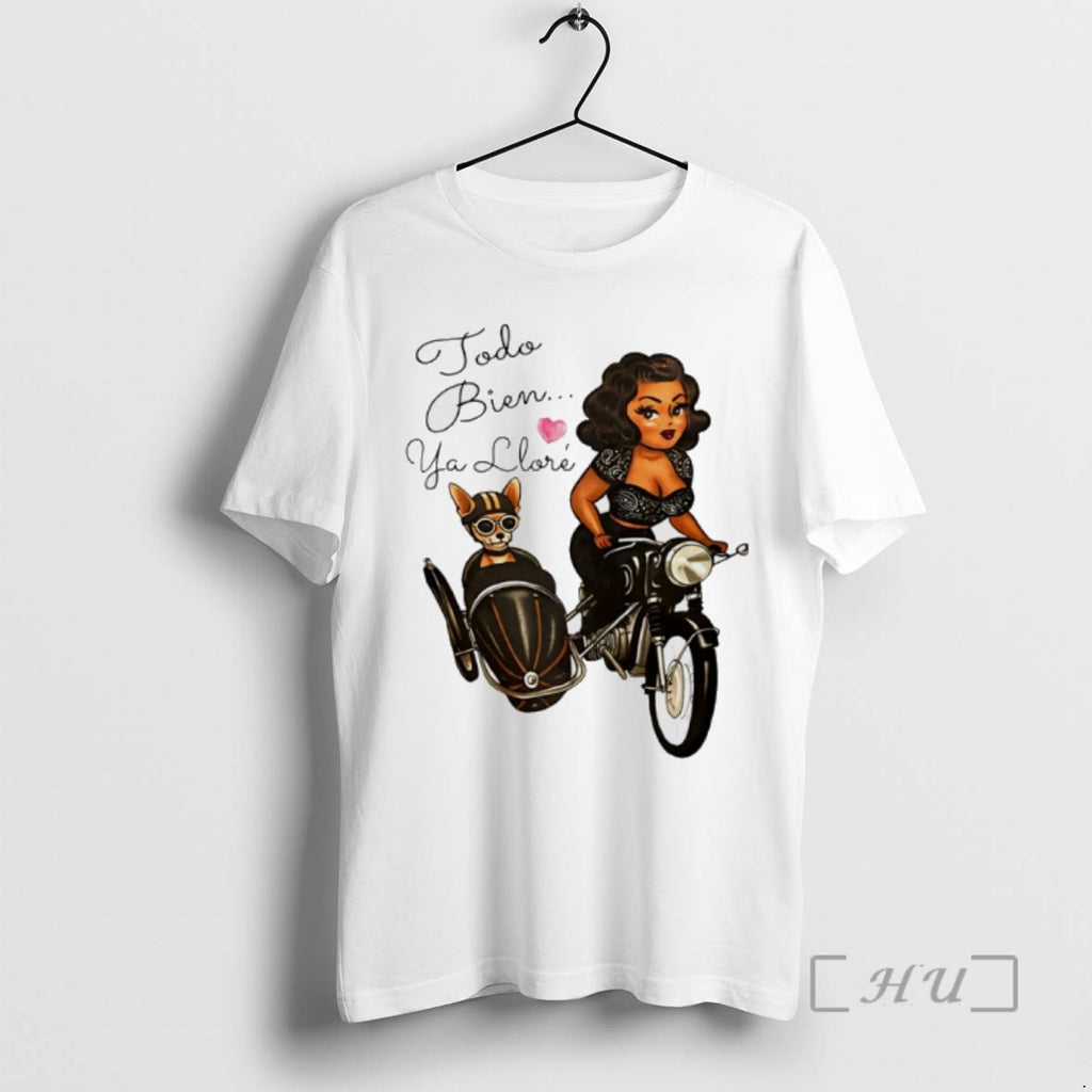 Officials Todo Bien Ya Llore 70s Ringer Shirts Sweater