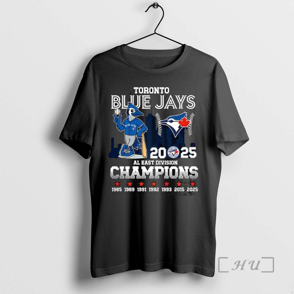 Officials Toronto Blue Jays Baseball Al East Division Champions 2025 Mascot Shirts Sweater