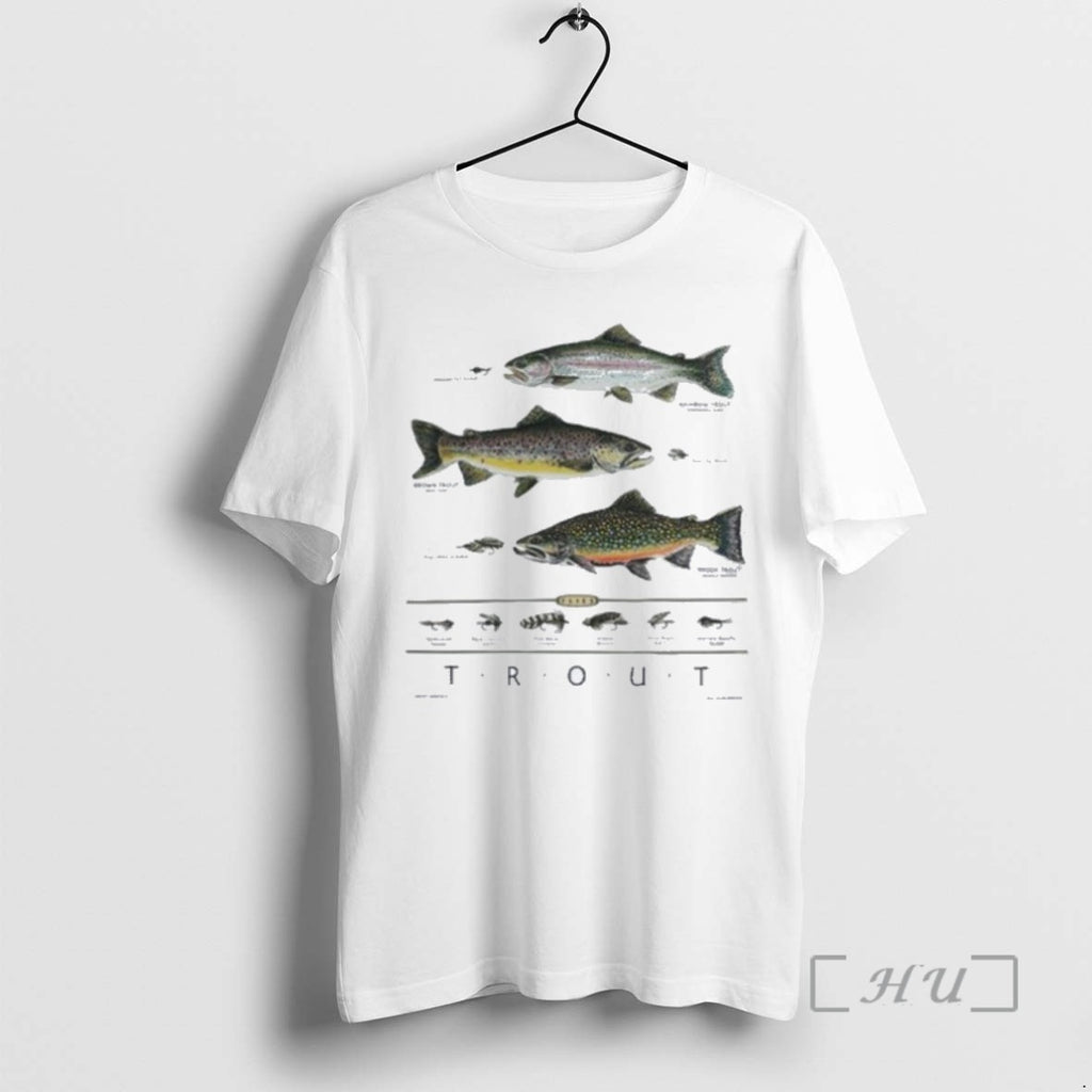Officials Trout Flies Fish Shirts Sweater