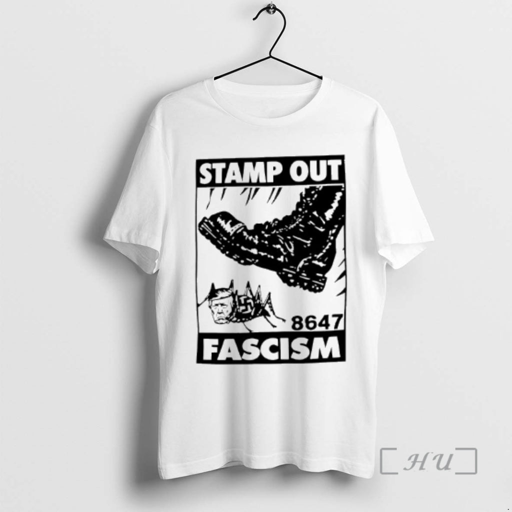 Officials Trump Stamp Out Fascism 8647