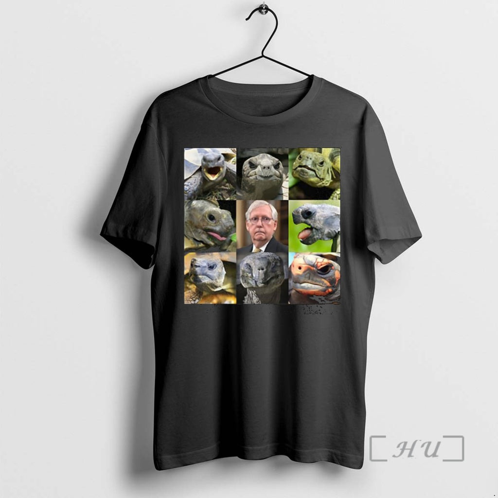 Officials Turtles And Mitch Mcconnell Satirical Shirts Sweater