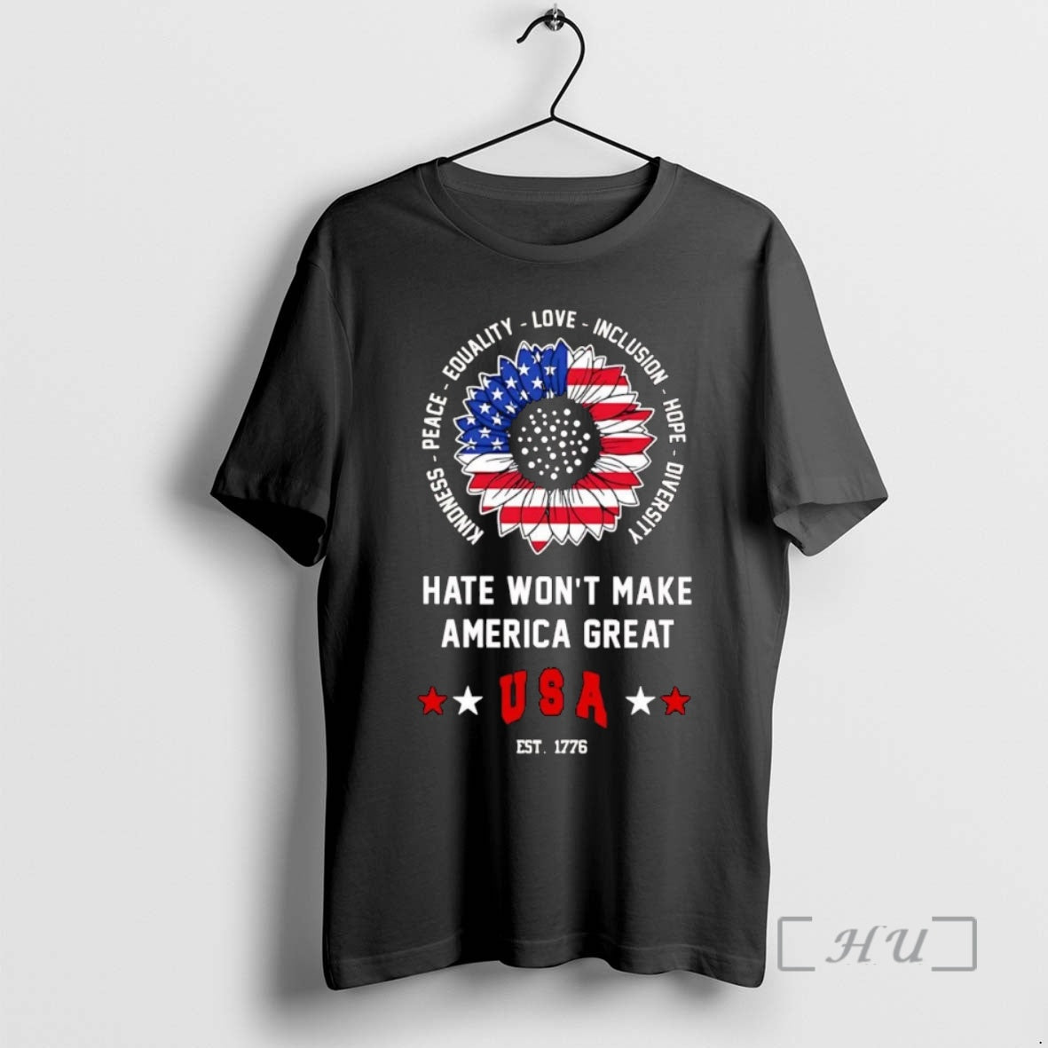 Officials Us Sunflowers Hate Wont Make America Great Est 1776