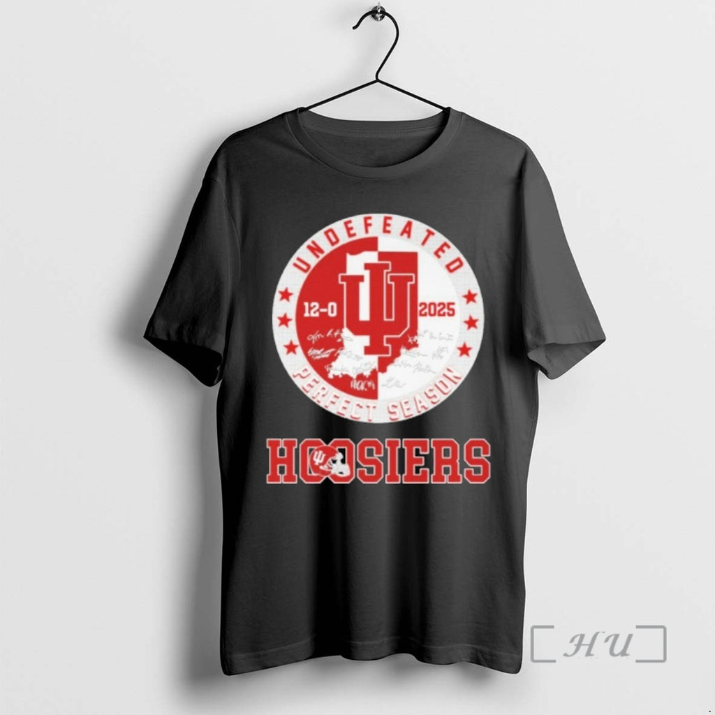 Officials Undefeated Perfect Season Hoosiers Signature