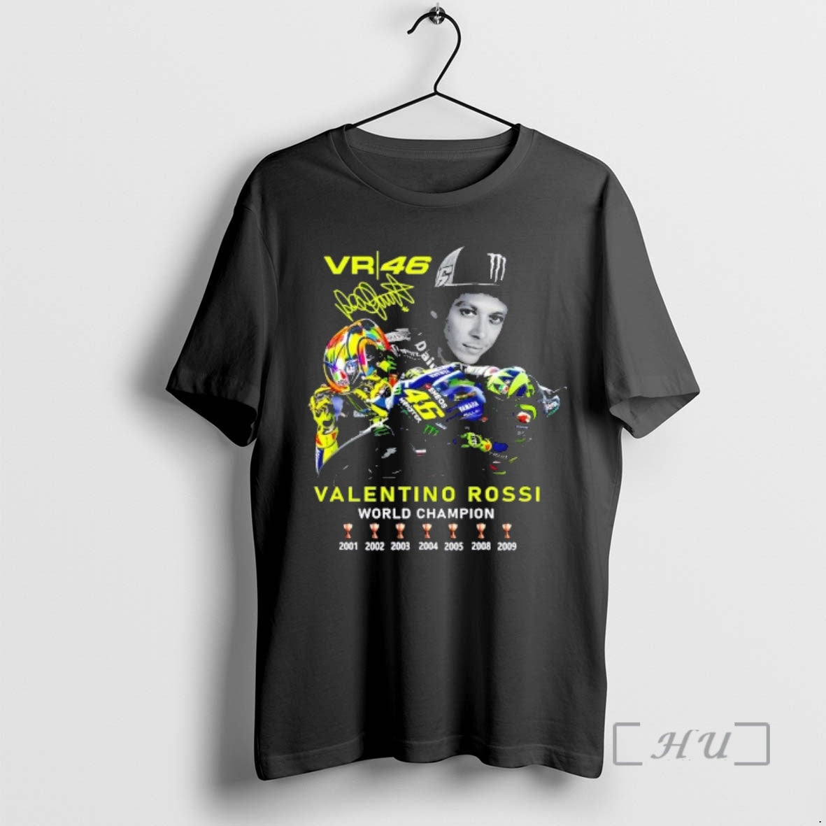 Officials Valentino Rossi Vr 46 World Champion Signature