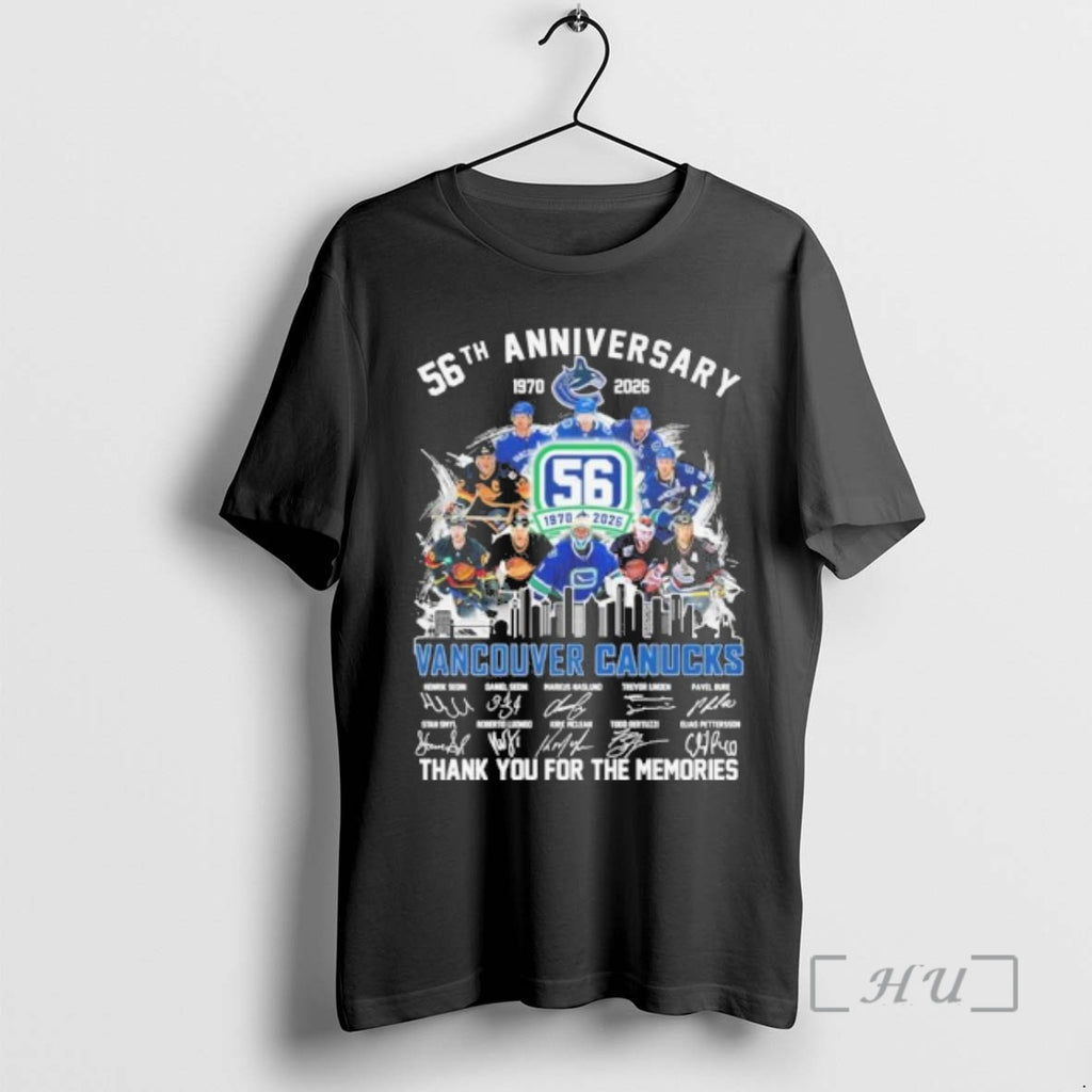 Officials Vancouver Canucks Team 56th Anniversary 1970 2026