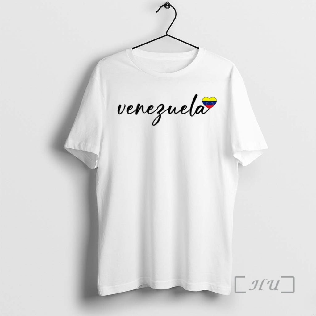 Officials Venezuela Love Heart Flag