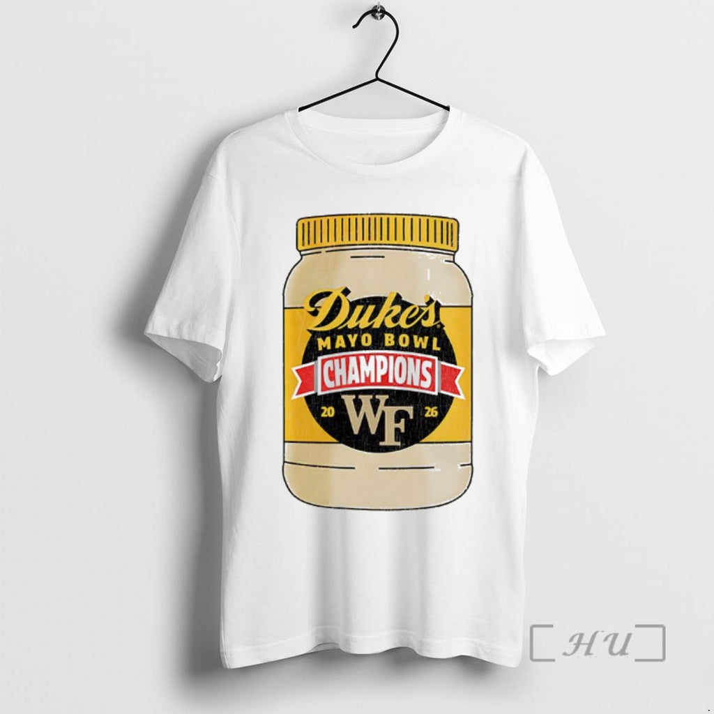 Officials Wake Forest Demon Deacons Ncaa Dukes Mayo Bowl Champions 2026 Premium T Shirts Sweater