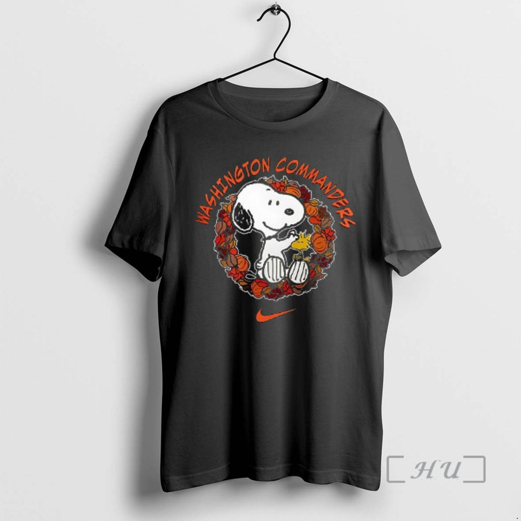 Officials Washington Commanders X Peanuts Touchdown Season Take Command Cartoon