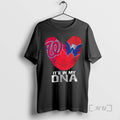 Officials Washington Sports Nationals X Capitals My Dna Fingerprint Heart