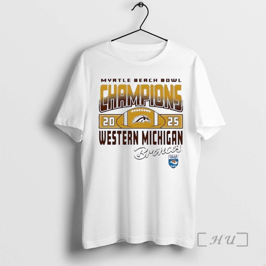 Officials Western Michigan Broncos 2025 Myrtle Beach Bowl Champions