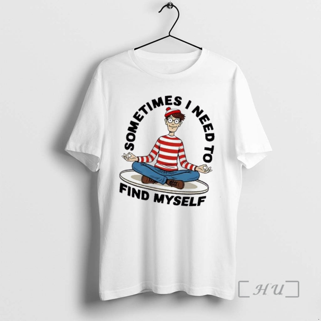 Officials Wheres Wally Sometimes I Need To Find Myself Caricature