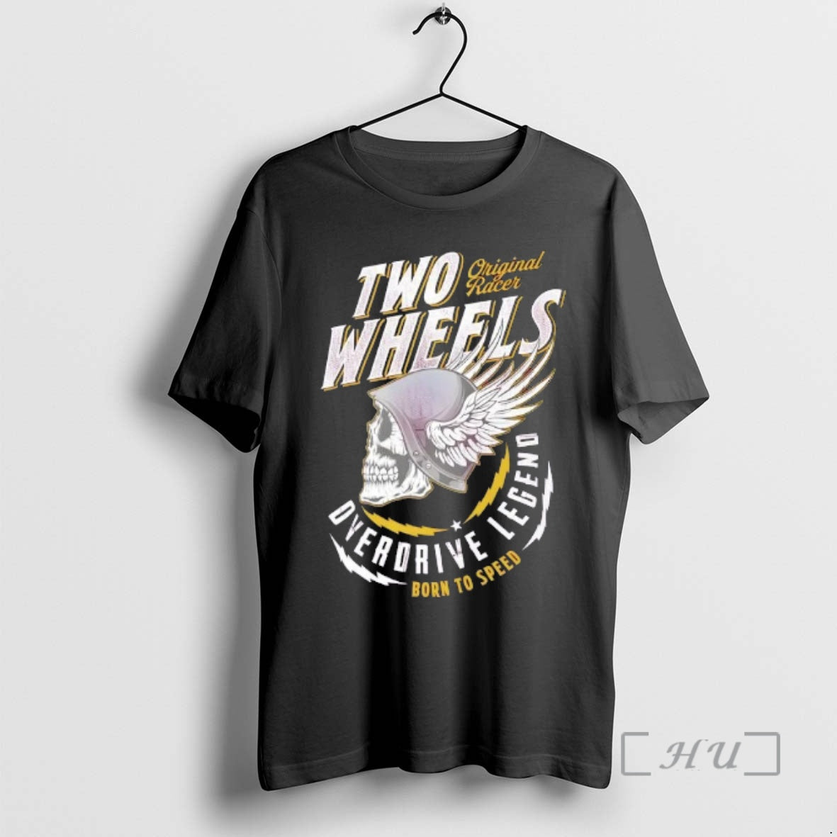 Officials Winged Skull Biker Two Wheels Racer Legend