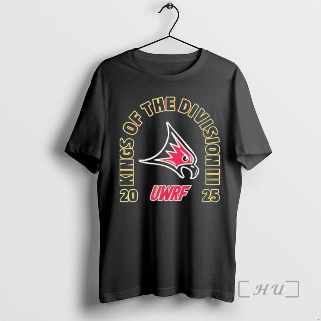 Officials Wisconsin River Falls Falcons 2025 King Of Division Iii Football Champions Premium T Shirts