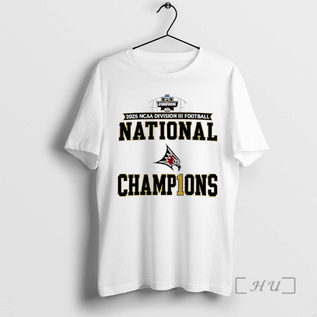 Officials Wisconsin River Falls Falcons 2026 Ncaa Division Iii National Champions Premium T Shirts Sweater