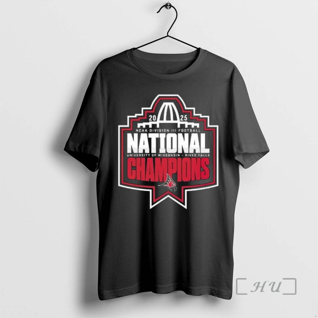 Officials Wisconsin River Falls Falcons Football National Champions 2025 Ncaa Division Iii Football Premium