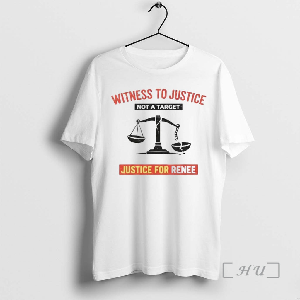 Officials Witness To Justice Not A Target Justice For Renee