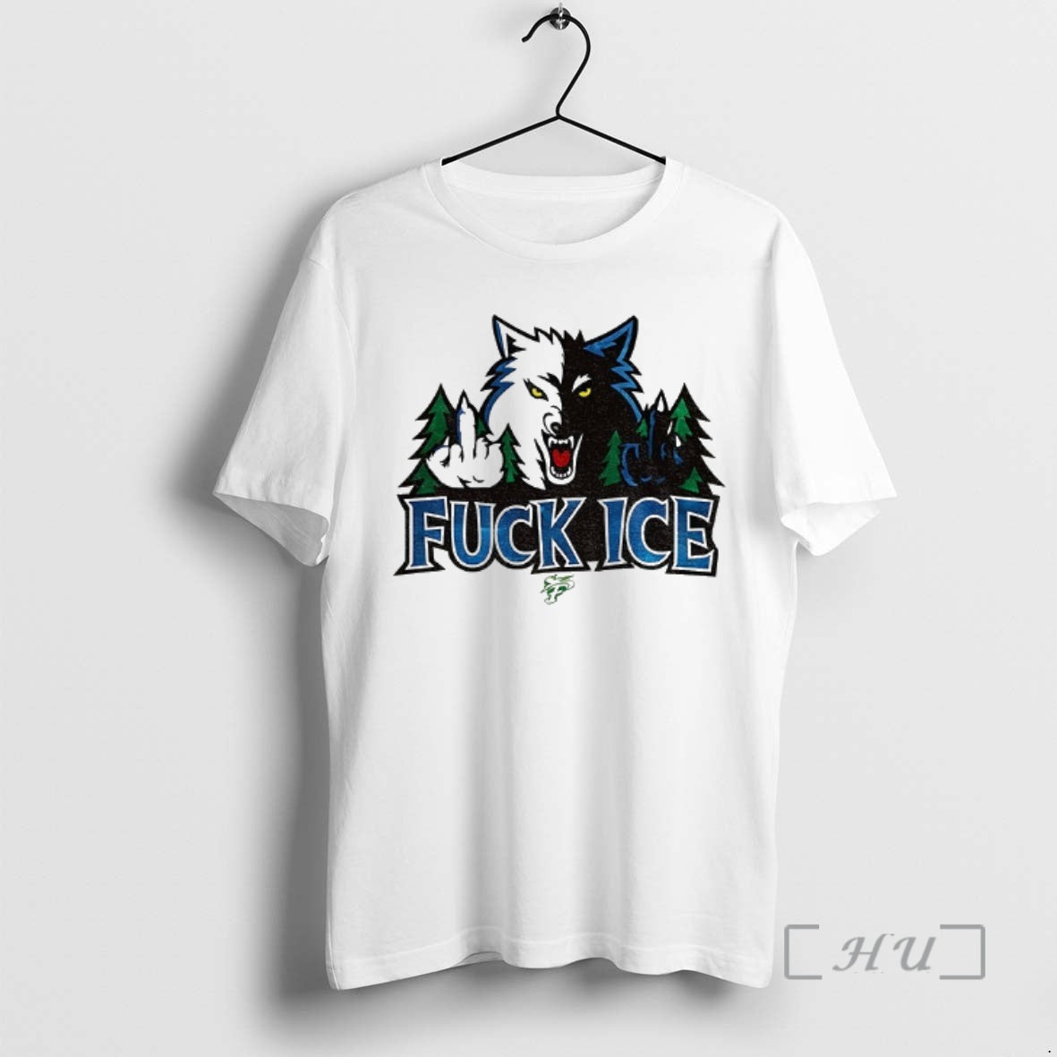 Officials Wolf Middle Finger Fuck Ice Vintage