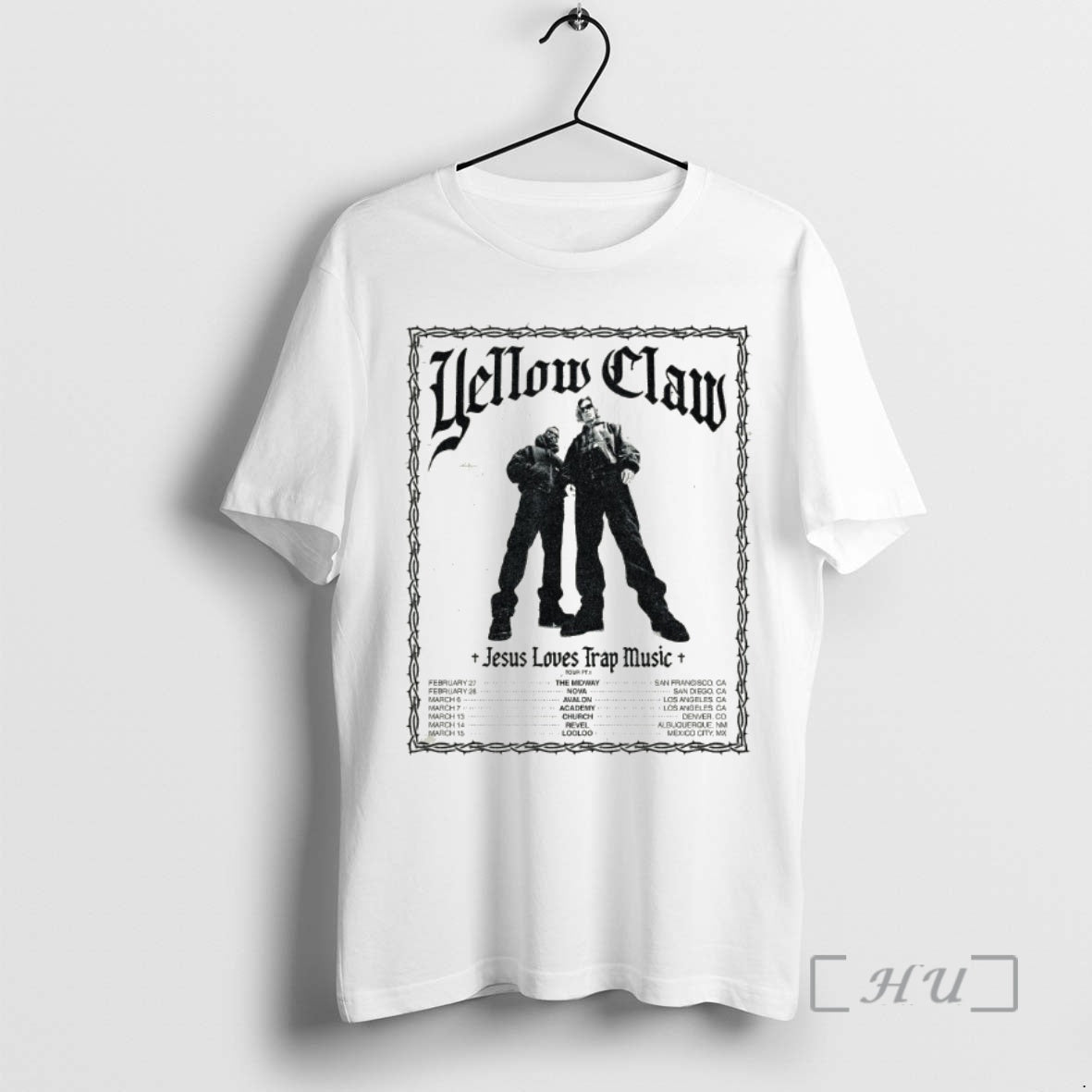 Officials Yellow Claw Jesus Loves Trap Music Tour 2026