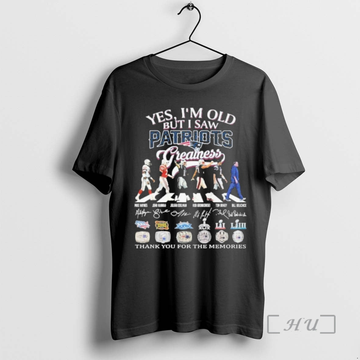 Officials Yes Im Old But I Saw Patriots Greatness Team Player Abbey Road Signature Thank