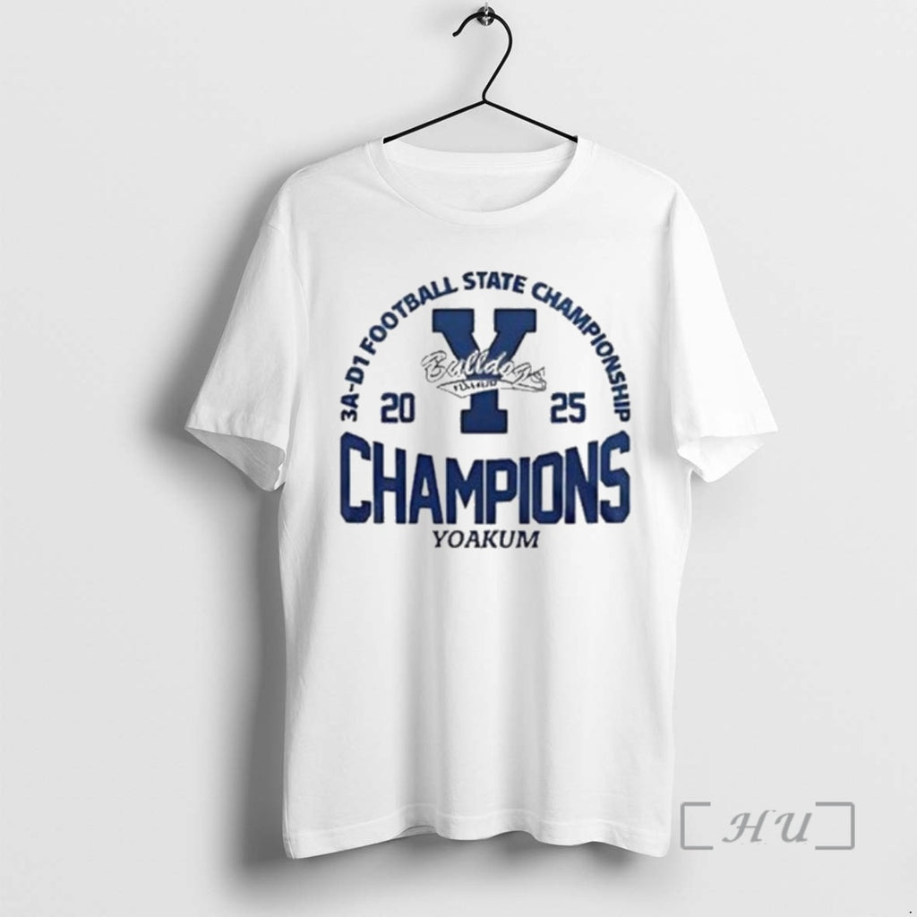 Officials Yoakum Champions 3a D1 Football State Championship Logo