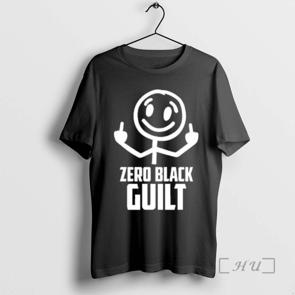 Officials Zero Black Guilt Middle Finger