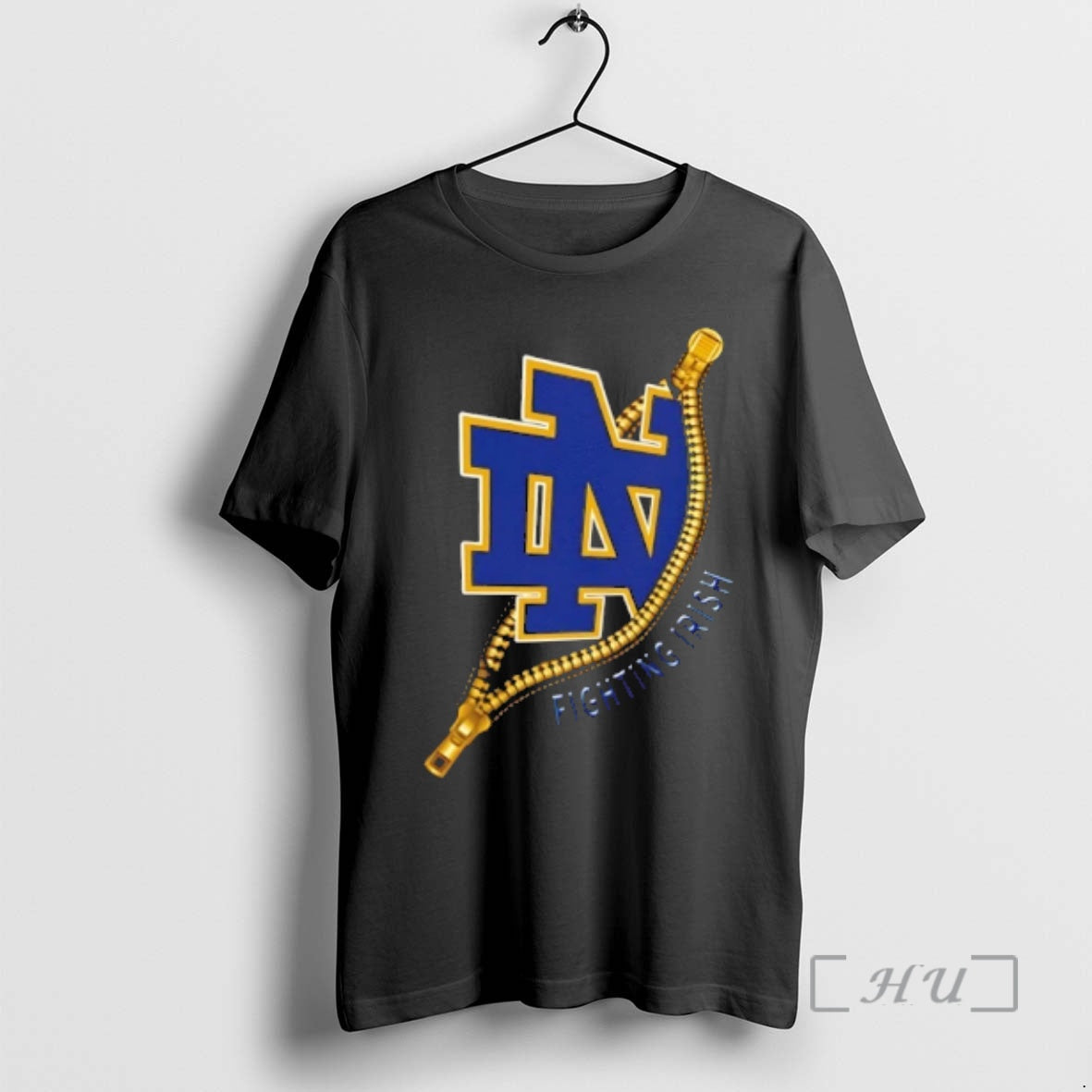 Officials Zipper X Notre Dame Fighting Irish Football Logo
