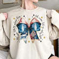 Oh Come Let Us Adore Him Jesus Faith Coquette Bow Xmas Jesus Faith T-Shirts