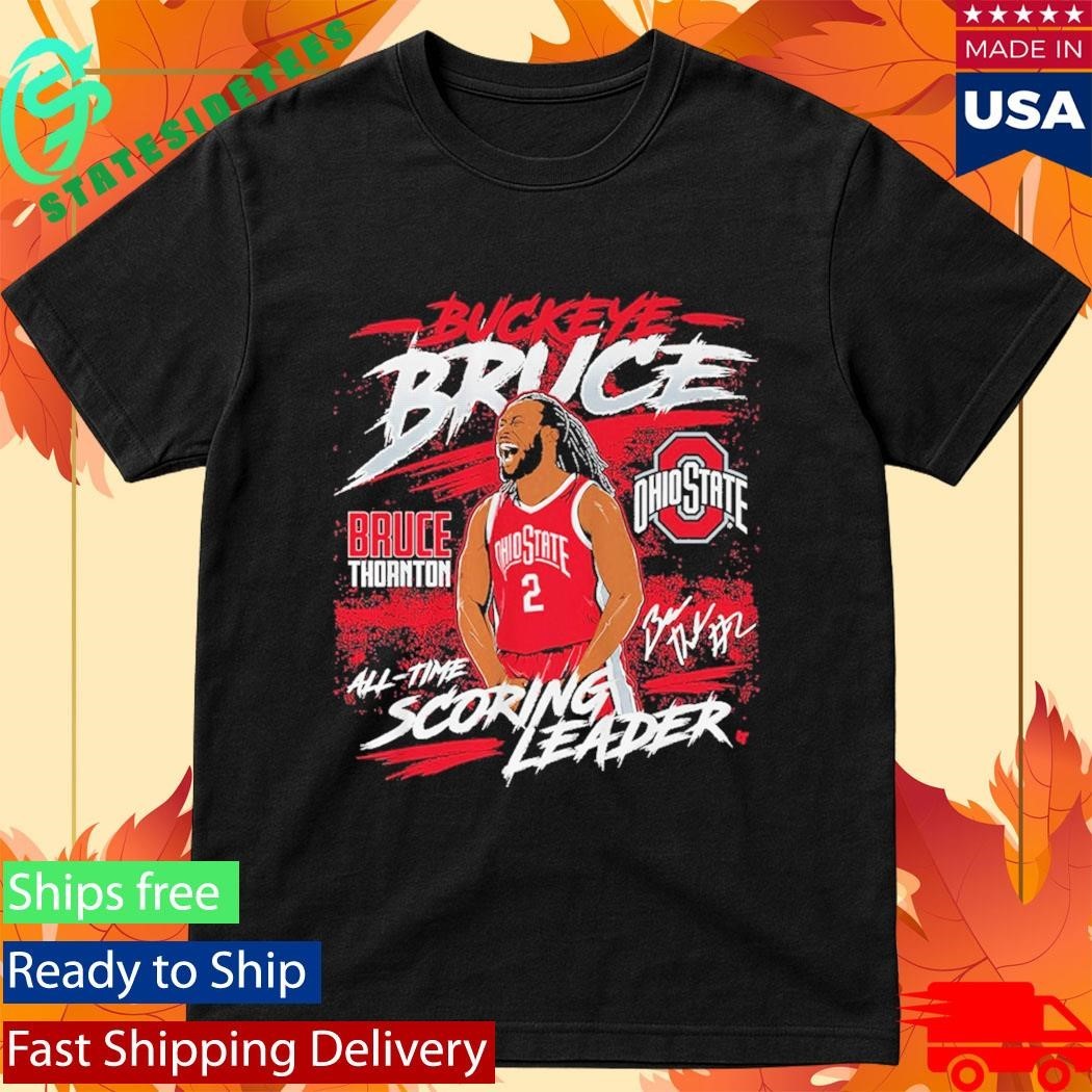 Ohio State Basketball Bruce Thornton All-Time Leading Scorer Shirt Unisex , , , Long Sleeve Tee