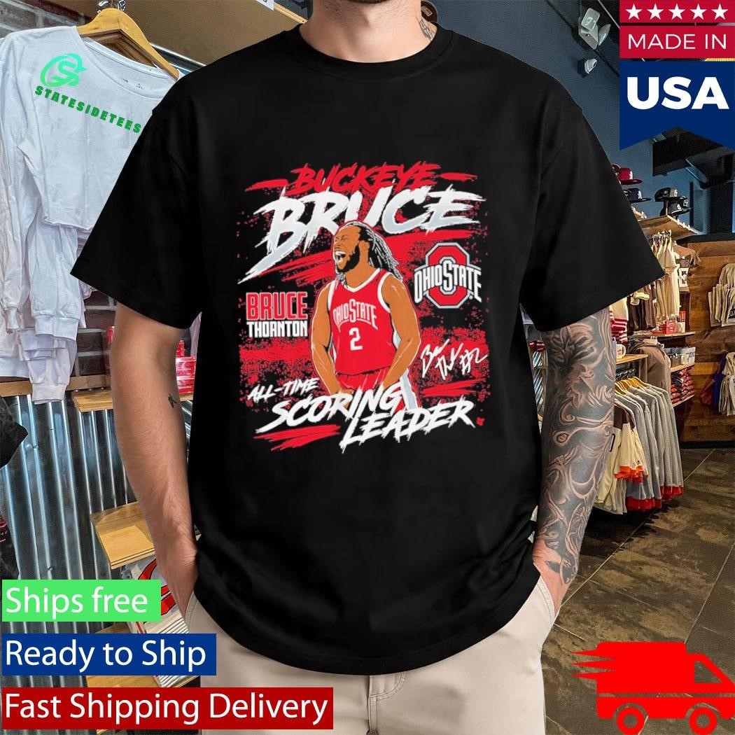 Ohio State Basketball Bruce Thornton All-Time Leading Scorer Shirt Unisex , , , Long Sleeve Tee
