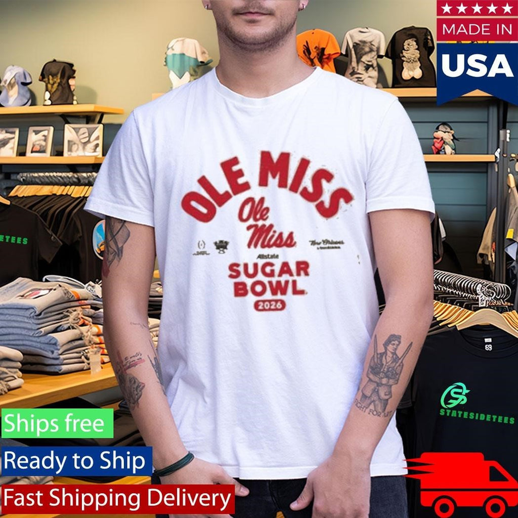 Ole Miss 2026 Allstate Sugar Bowl Bound Shirt Unisex , , , Long Sleeve Tee