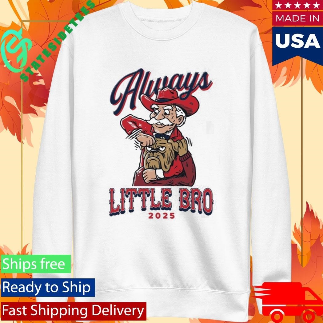 Ole Miss Beat State Bulldogs Always Little Bro 2025 Shirt Unisex , , , Long Sleeve Tee