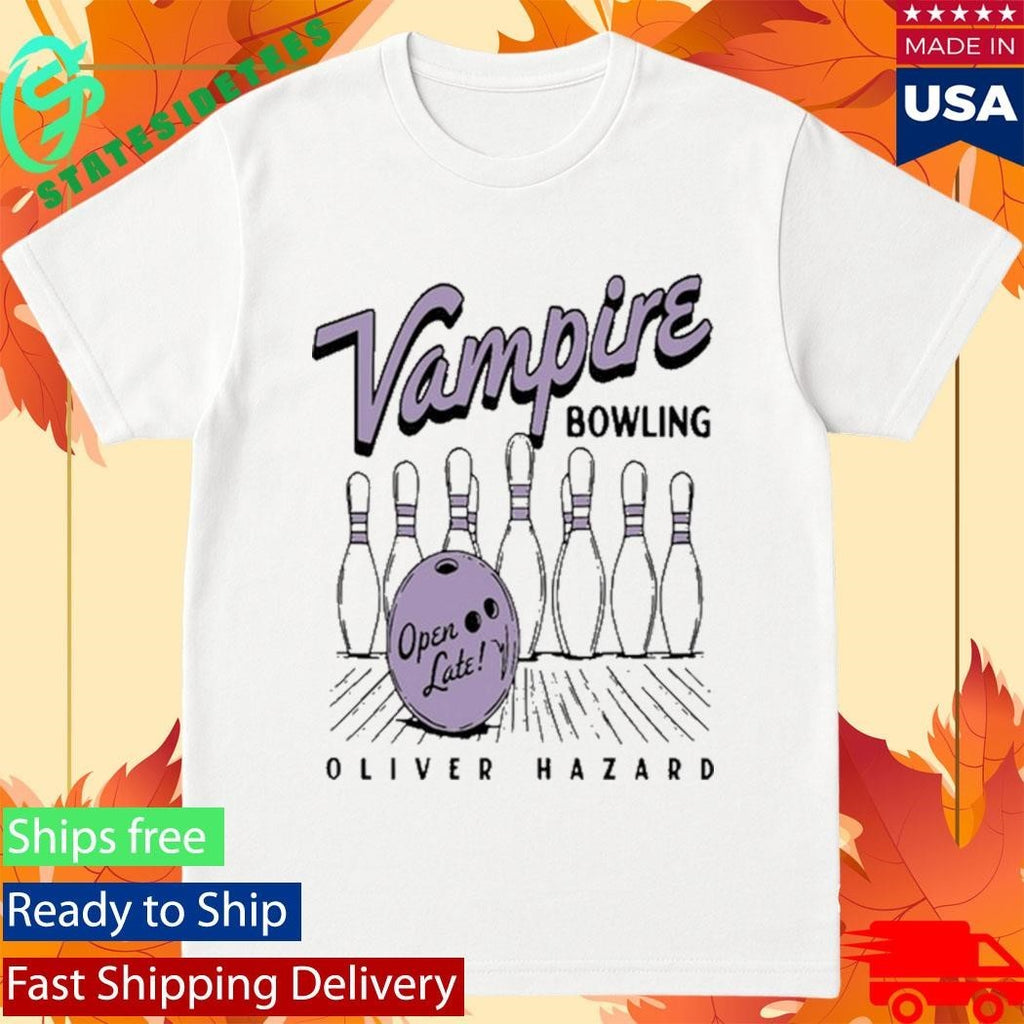 Olihazard Vampire Bowling Shirt Unisex , , , Long Sleeve Tee