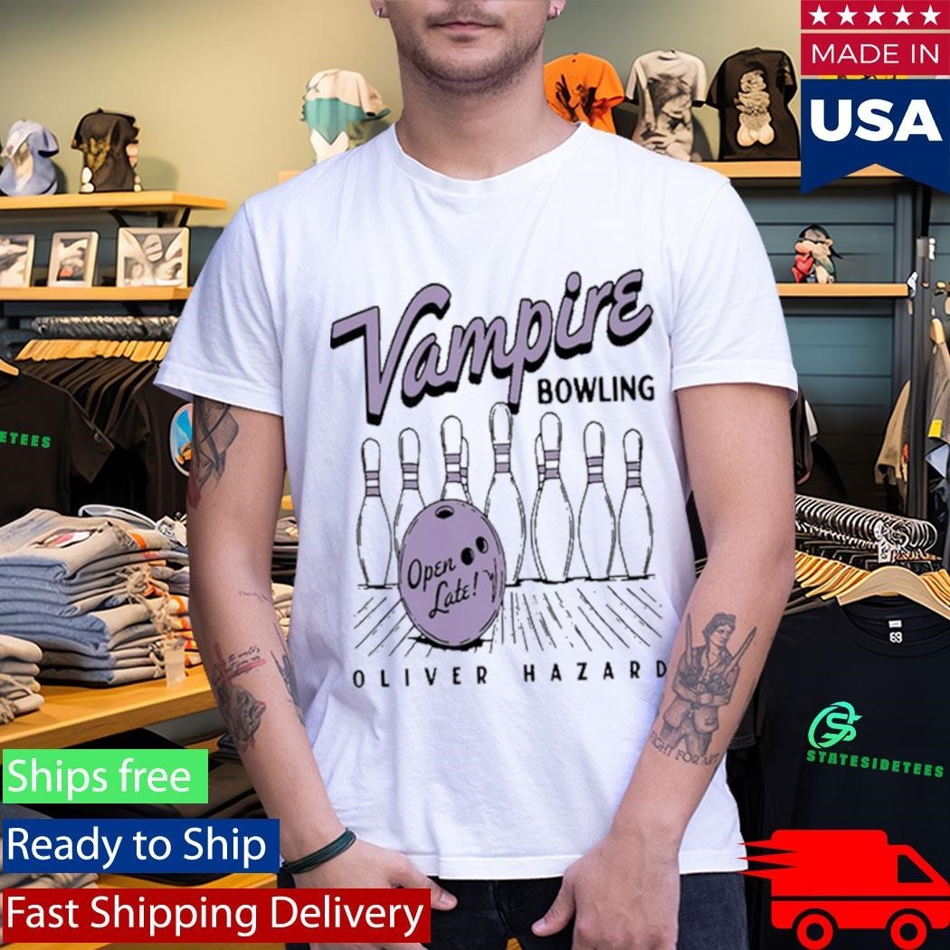 Olihazard Vampire Bowling Shirt Unisex , , , Long Sleeve Tee