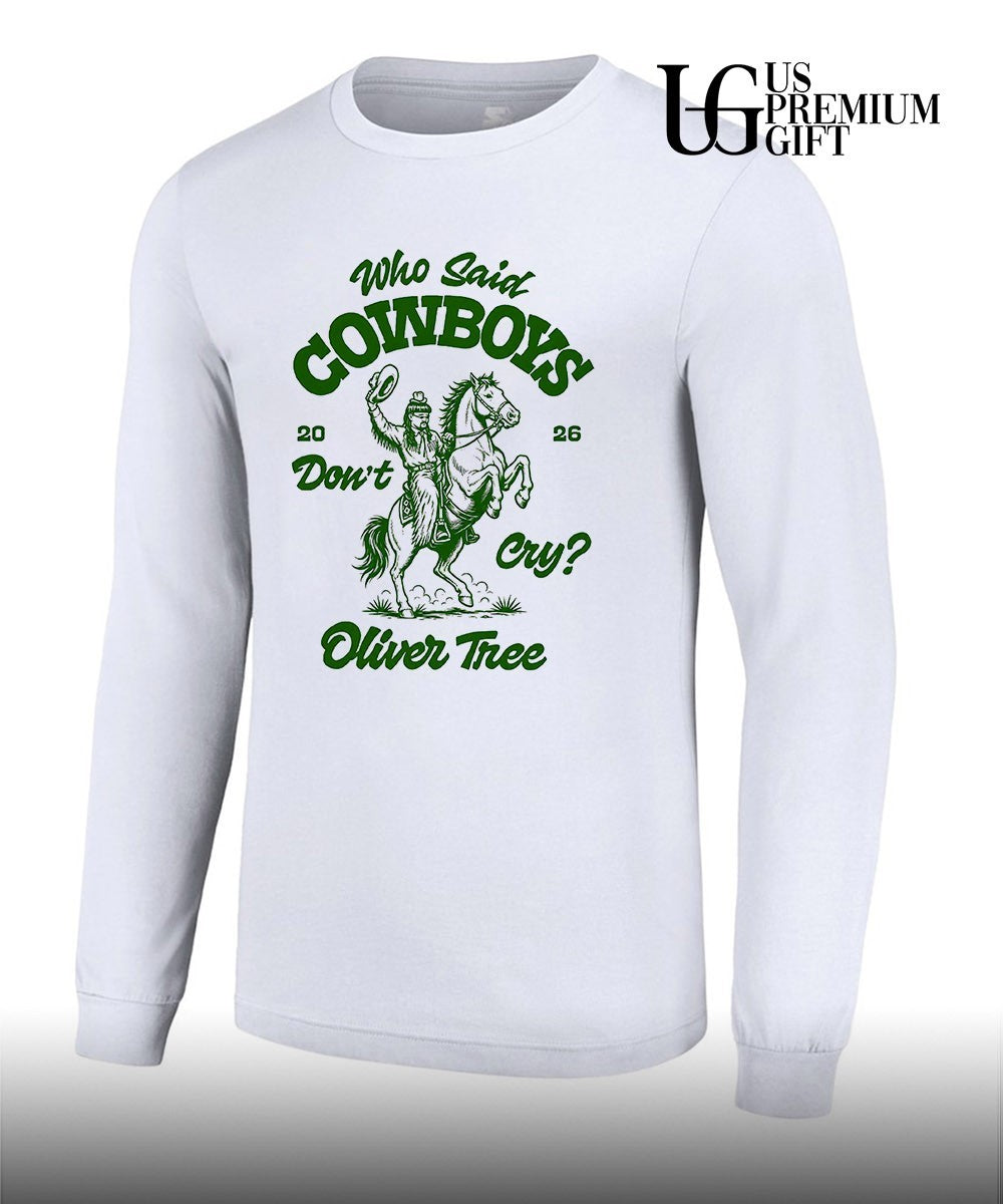 Oliver Tree Who Said Cowboys Don’t Cry 2026 shirt
