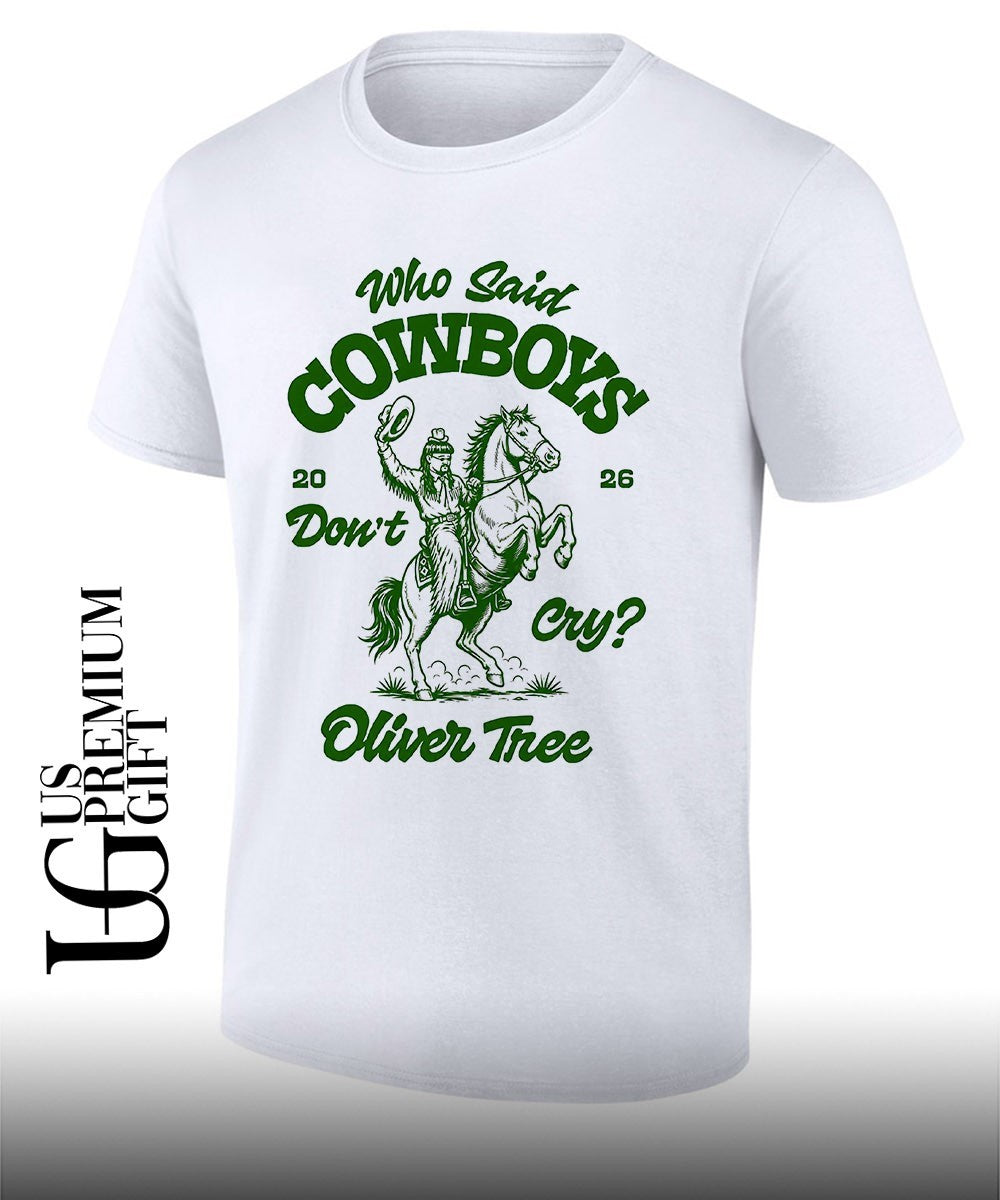 Oliver Tree Who Said Cowboys Don’t Cry 2026 shirt