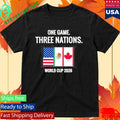 One Game Three Nations World Cup 2026 Shirt Unisex , , , Long Sleeve Tee