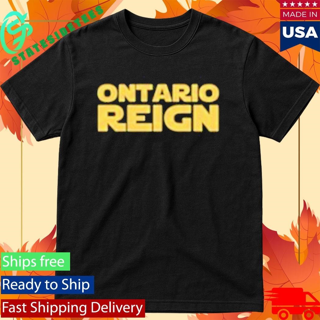 Ontario Reign Opening Crawl Shirt Unisex , , , Long Sleeve Tee