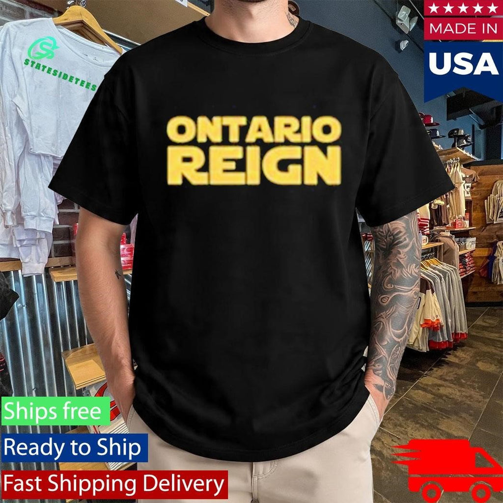 Ontario Reign Opening Crawl Shirt Unisex , , , Long Sleeve Tee