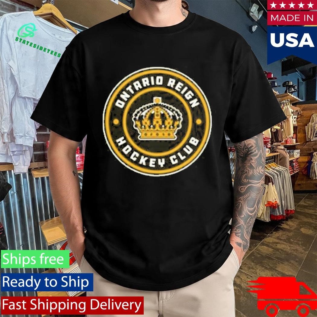 Ontario Reign Salute To Service 25 Shirt Unisex , , , Long Sleeve Tee